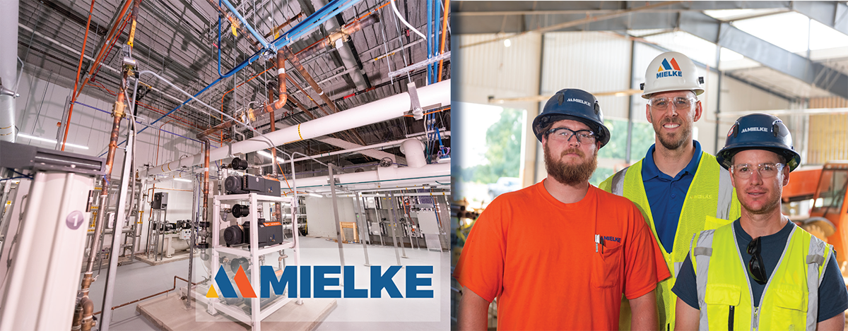 2025 BX Craftsmanship Award Recipient Crew from MIELKE Mechanical, Inc.