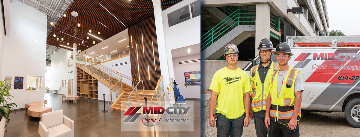 2025 BX Craftsmanship Award Recipient Crew from Mid-City Electric / Technologies