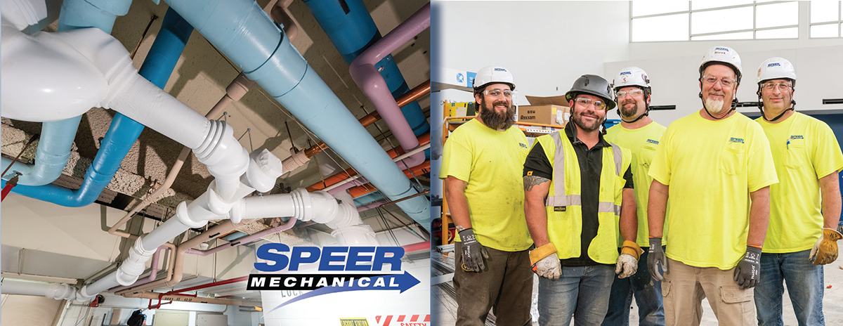 2025 BX Craftsmanship Award Recipient Crew from Speer Mechanical