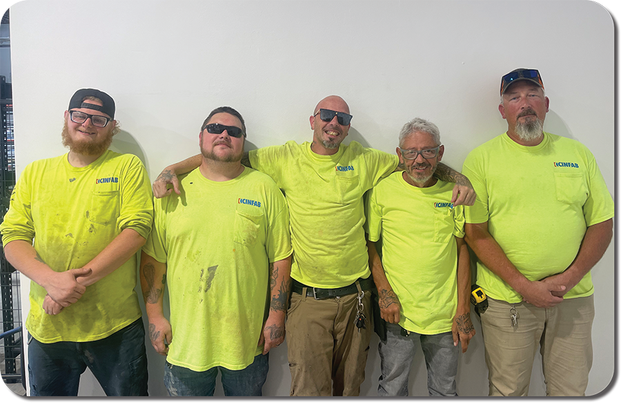 2025 BX Safety Achievement Award Recipient (Cinfab, Inc.)