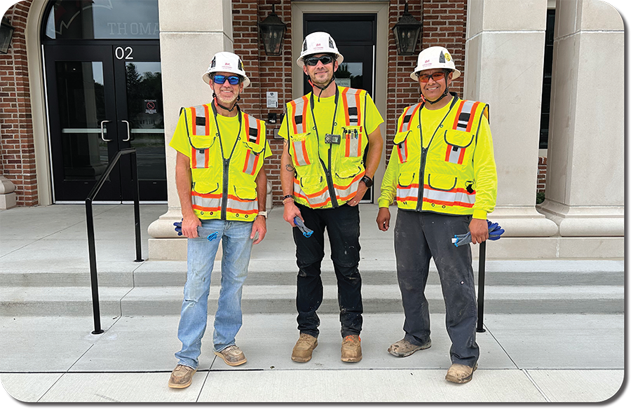 2025 BX Safety Achievement Award Recipient (Lang Masonry & Restoration Contractors)