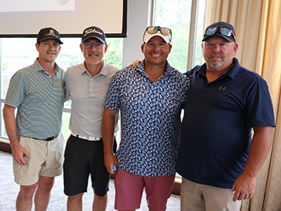 2025 BX Golf Outing - Scioto Reserve Winning Foursome