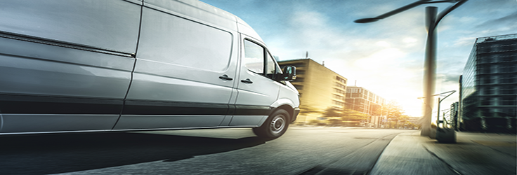 Delivery truck image