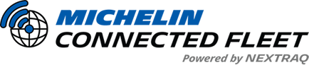 Michelin Connected Fleet, Powere by Nextraq logo